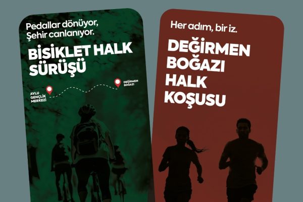 Balıkesir’de pedallar sağlık için dönüyor