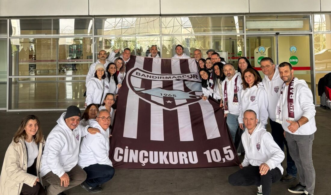 Bandırmaspor tribün grubu Cinçukuru Cumartesi akşamı oynanacak Amed maçı için