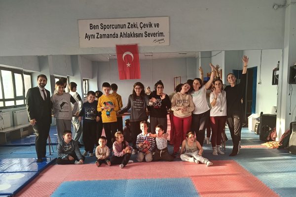 Özel çocuklar spor yaptı