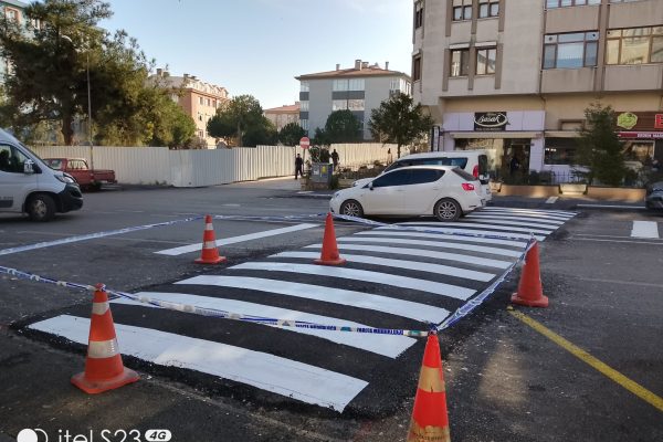 Haberimiz ses getirdi okul önüne yaya geçidi yapıldı