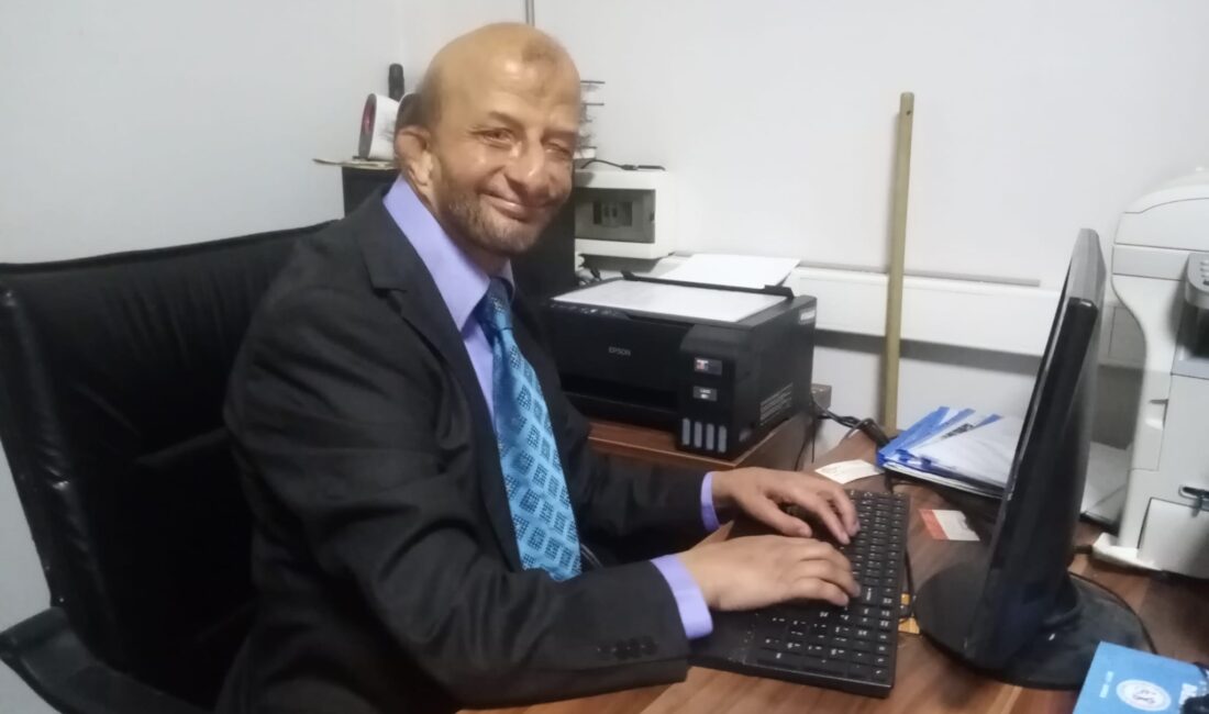 Ömer TURAN / ÖZEL HABER Bandırma Belediyesi’nde temizlik işlerinde çalışan