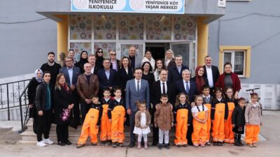 Yeni Yenice Köy Okulunda, Bandırma Kaymakamlığı ve İlçe Milli Eğitim