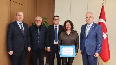 BANÜ  İktisadi ve İdari Bilimler Fakültesi Dekanlığında devir teslim töreni