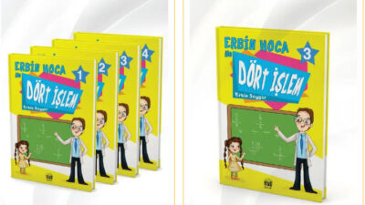 Dört işlem kitapları, toplama, çıkarma, çarpma ve bölme becerilerini geliştirmek