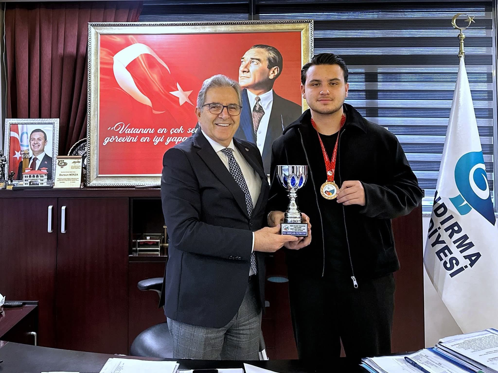 Başkan Mirza Ant İşen’i ağırladı