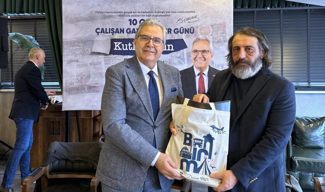 Bandırma Belediye Başkanı Dursun Mirza, 10 Ocak Çalışan Gazeteciler Günü