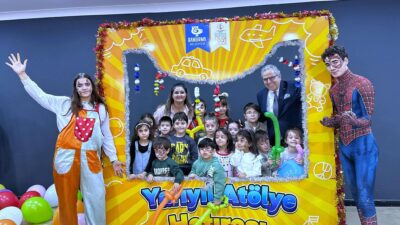 Bandırma Belediyesi tarafından yarıyıl tatili kapsamında düzenlenen Çocuk Atölyeleri, kentte