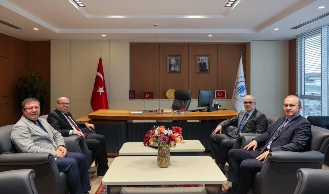 Susurluk Kaymakamı Turgut Gülen, BANÜ Rektörü Prof. Dr. İsmail Boz’a