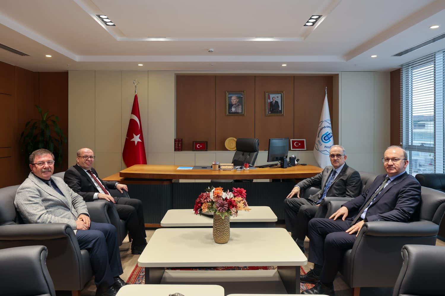 Kaymakam Gülen BANÜ’yü ziyaret etti