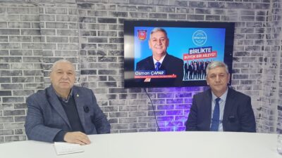 Bandırma Şoförler ve Otomobilciler Odası Başkanı Osman Çapar Şehir TV’de