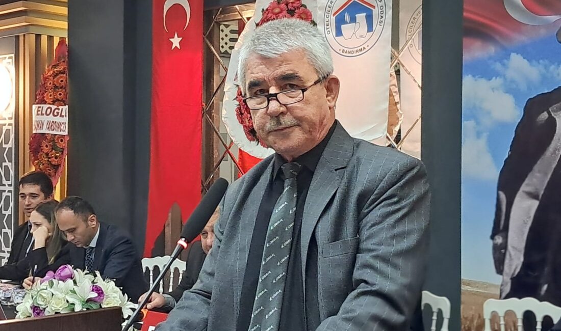 Bandırma Kahveciler ve Otelciler Odası’nın yapılan genel kurulunda mevcut Başkan