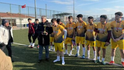 Okul Sporları faaliyetleri kapsamında düzenlenen Genç Erkekler Futbol İl Birinciliği
