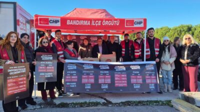 CHP Gençlik Kolları bugün Saat 11.00’de, Onyedi Eylül Üniversite önünde