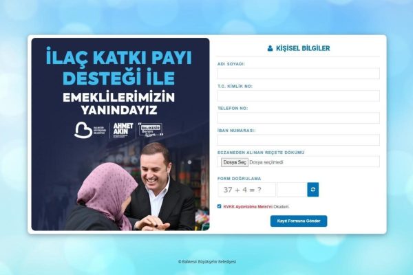 Başkan Akın’dan ihtiyaç sahibi emeklilere müjde