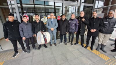 Mübarek Ramazan Ayının başlaması dolayısıyla Bandırma Belediyesinden görev kartlarını alan