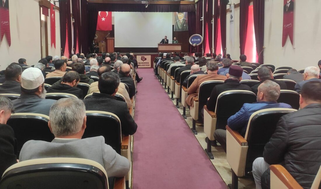 Bandırma İlçe Müftülüğü tarafından düzenlenen Şubat Ayı Aylık Mutat Personel