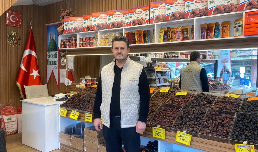 &nbsp; Ramazan ayının başlamasıyla hurmaya olan talep arttı. Piyasada çok