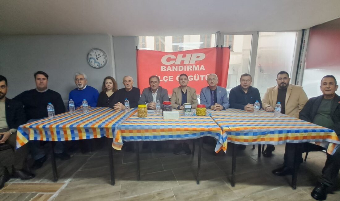 CHP İlçe Örgütü Edincik’te düzenlediği etkinlik ile çiftçilerin kredilere ulaşma