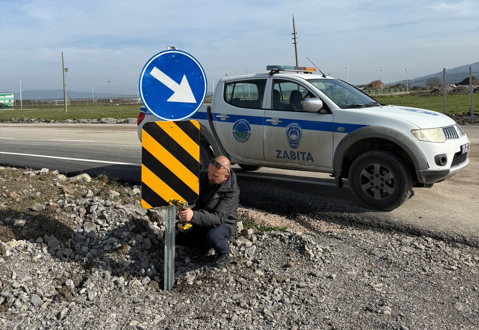 Gönen Belediyesi Trafik Güvenliği İçin Sahada