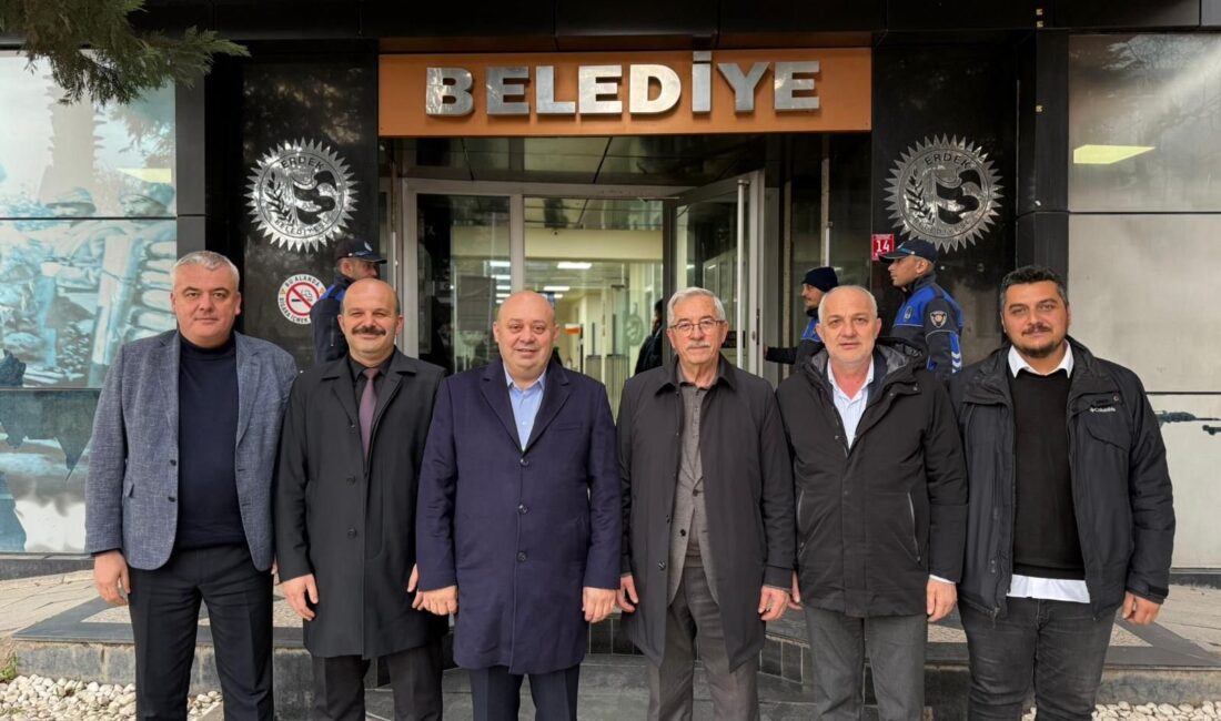 Gönen Belediye Başkanı İbrahim Palaz,  İvrindi Belediye Başkanı Önder Lapanta,