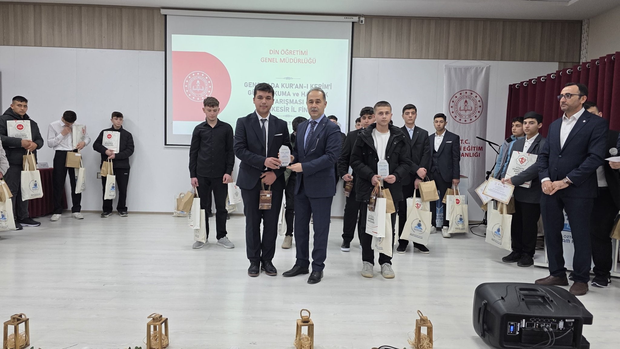 Bandırma’da Genç Sada Hafızlık Yarışması yapıldı