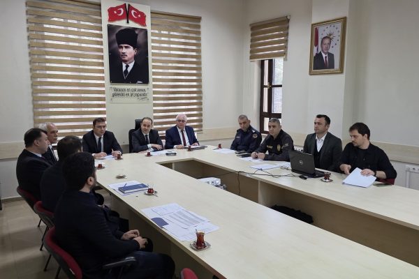 Üniversite Güvenlik ve Koordinasyon Toplantısı gerçekleştirildi