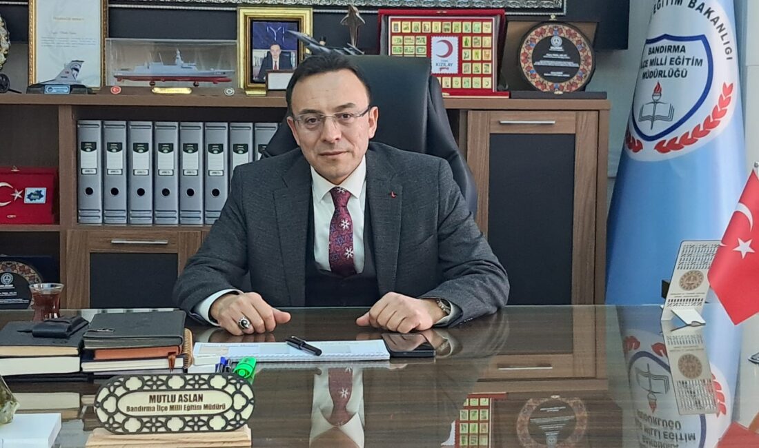 &nbsp; İlçe Milli Eğitim Müdürü Mutlu Aslan Haydarçavuş Mesleki ve