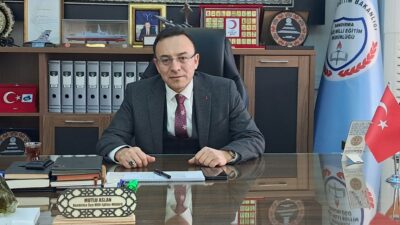 &nbsp; İlçe Milli Eğitim Müdürü Mutlu Aslan Haydarçavuş Mesleki ve