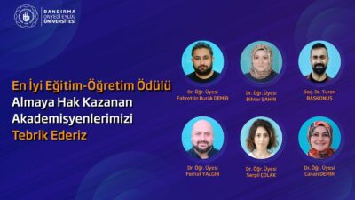 &nbsp; BANÜ  bünyesinde, eğitim-öğretim faaliyetlerinde kaliteyi teşvik etmek ve akademik