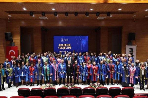 BANÜ’de  Akademik Yükseltme Töreni Gerçekleştirildi