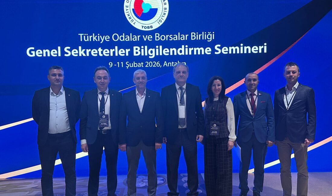 Ticaret Borsası Genel Sekreteri Ertunç İşbay, 09-11.Şubat.2026 tarihlerinde Antalya’da düzenlenen
