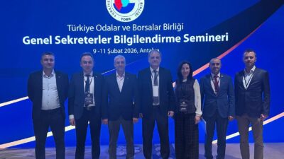 Ticaret Borsası Genel Sekreteri Ertunç İşbay, 09-11.Şubat.2026 tarihlerinde Antalya’da düzenlenen