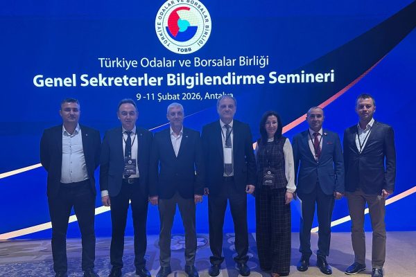 Ertunç İşbay Borsa Genel Sekreterleri Bilgilendirme Seminerine katıldı.