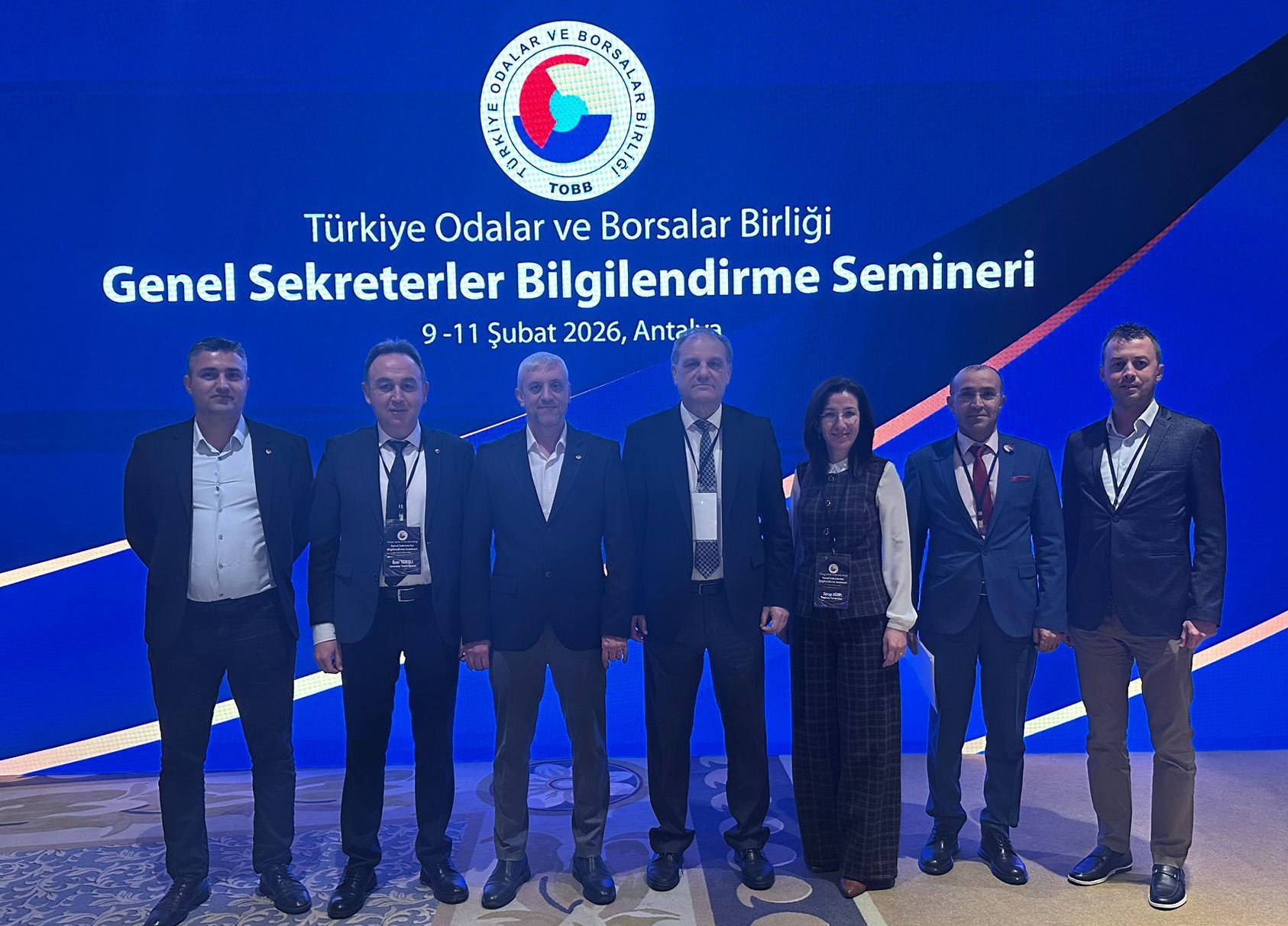 Ertunç İşbay Borsa Genel Sekreterleri Bilgilendirme Seminerine katıldı.