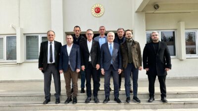 Borsamız Yönetim Kurulu Başkanı Can Ata Tan, Başkan Yardımcıları Mehmet