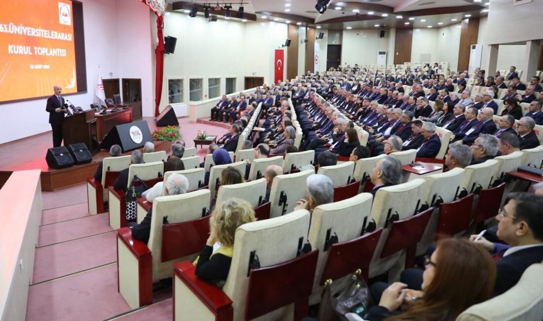 Yükseköğretim sistemine ilişkin konuların ele alındığı 263. Üniversitelerarası Kurul Toplantısı