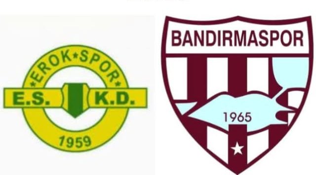 ESENLER EROKSPOR:  1      BANDIRMASPOR: 1 HAKEMLER: Ayberk Demirbaş,