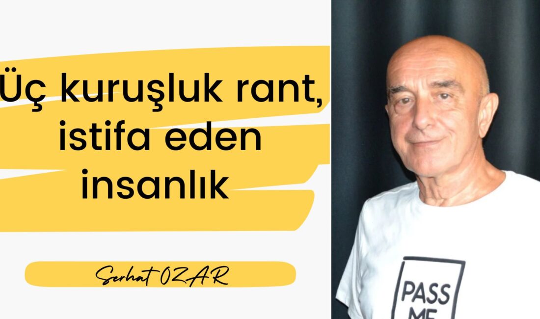 Evet, vicdanların tatilde, menfaatlerin revaçta olduğu bir süreçten geçiyoruz. Ne