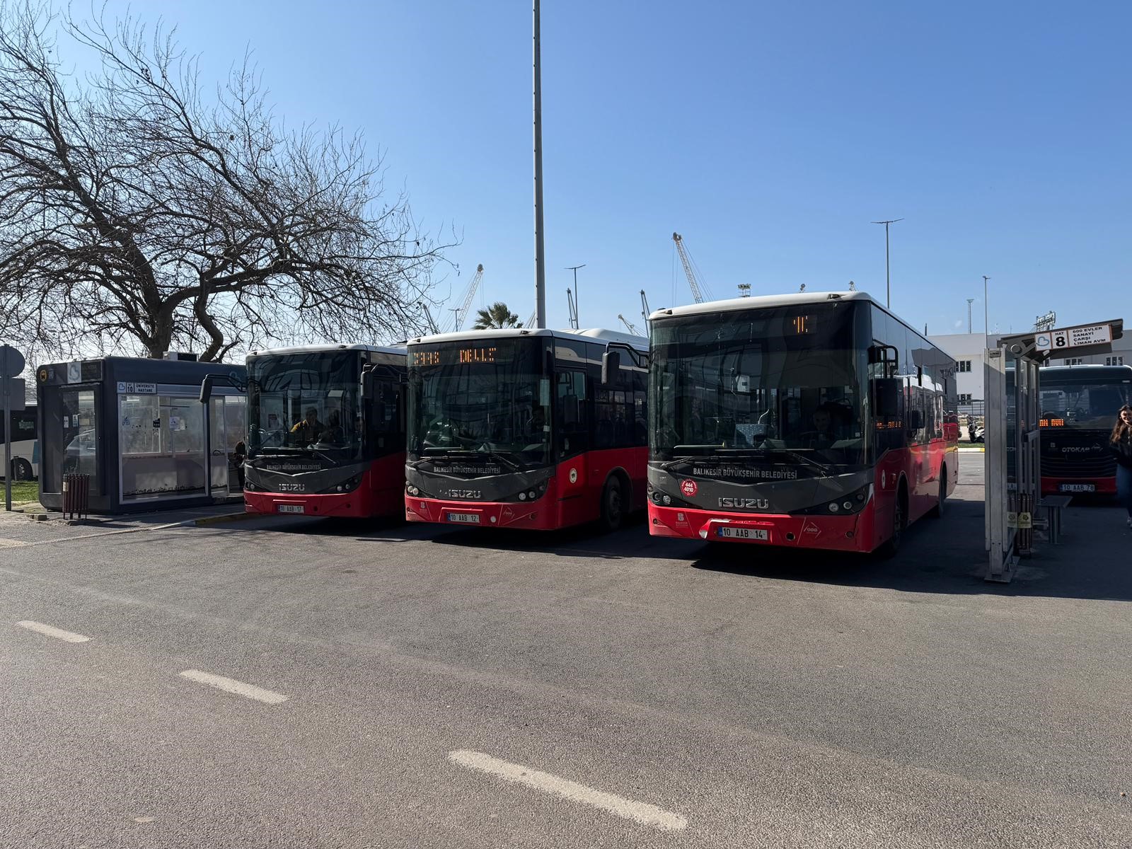 Bandırma’da 17 otobüs yeniden hizmete kazandırıldı