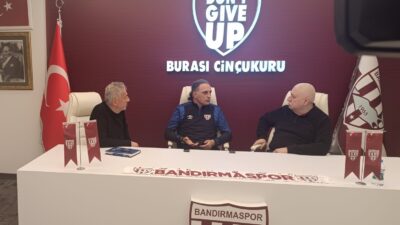 Bandırmaspor Teknik Direktörü Mustafa Gürsel geçen hafta Maçertesi programında Cemal
