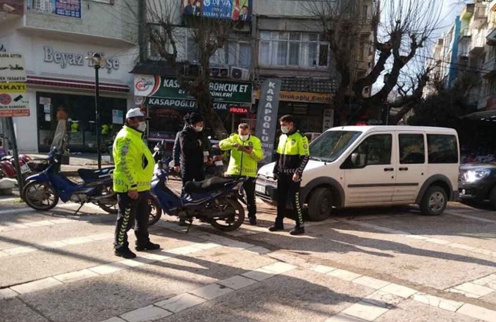 Erdek İlçe Emniyet Müdürlüğü Trafik Denetleme Büro Amirliğince 2026 yılı