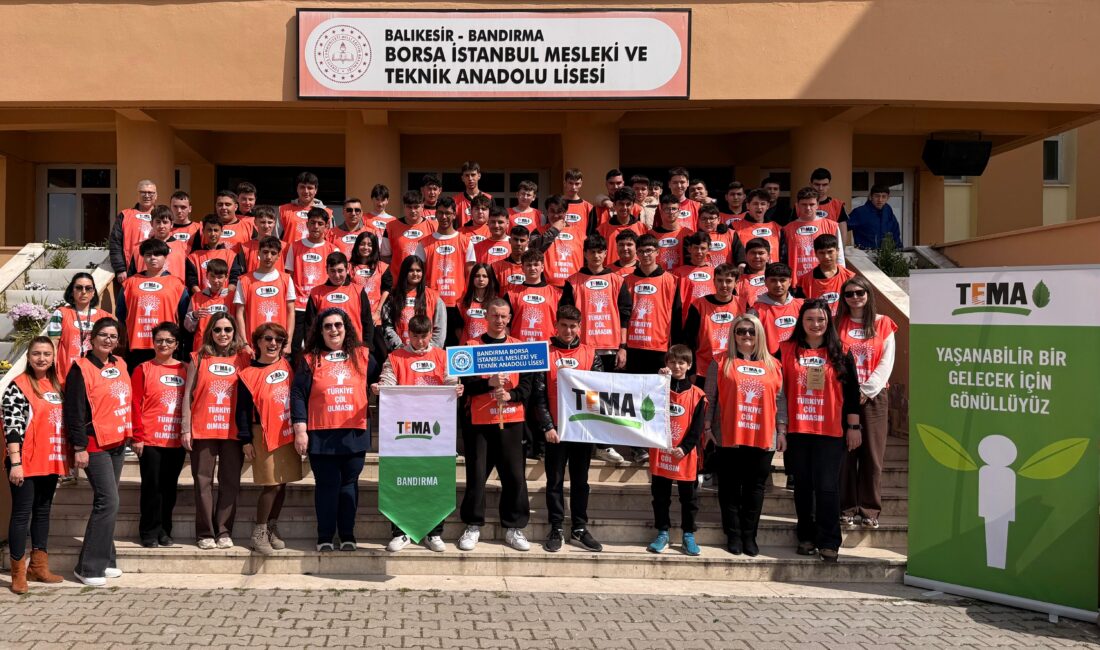 &nbsp; BANDIRMA – TEMA Vakfı Bandırma İlçe Sorumluluğu tarafından, Bandırma