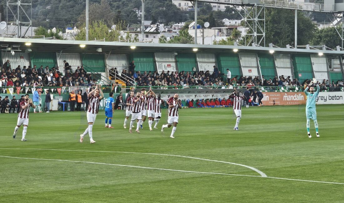 BODRUM FK: 0    ÖZBEYLİ BANDIRMASPOR: 0 HAKEMLER: Alpaslan Şen,