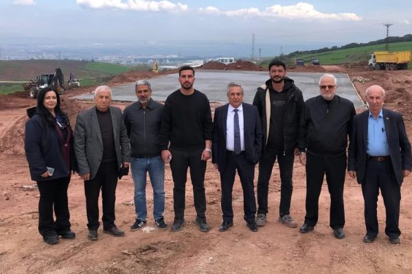 TOKİ Konutlarında ilk harç döküldü