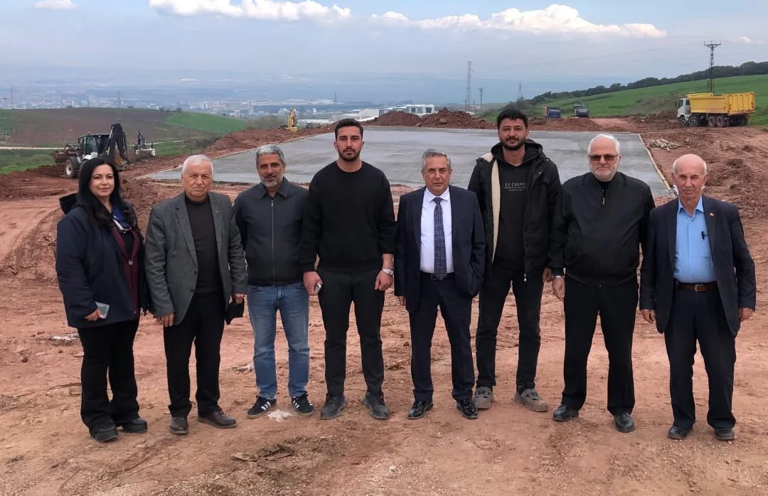 TOKİ Konutlarında ilk harç döküldü