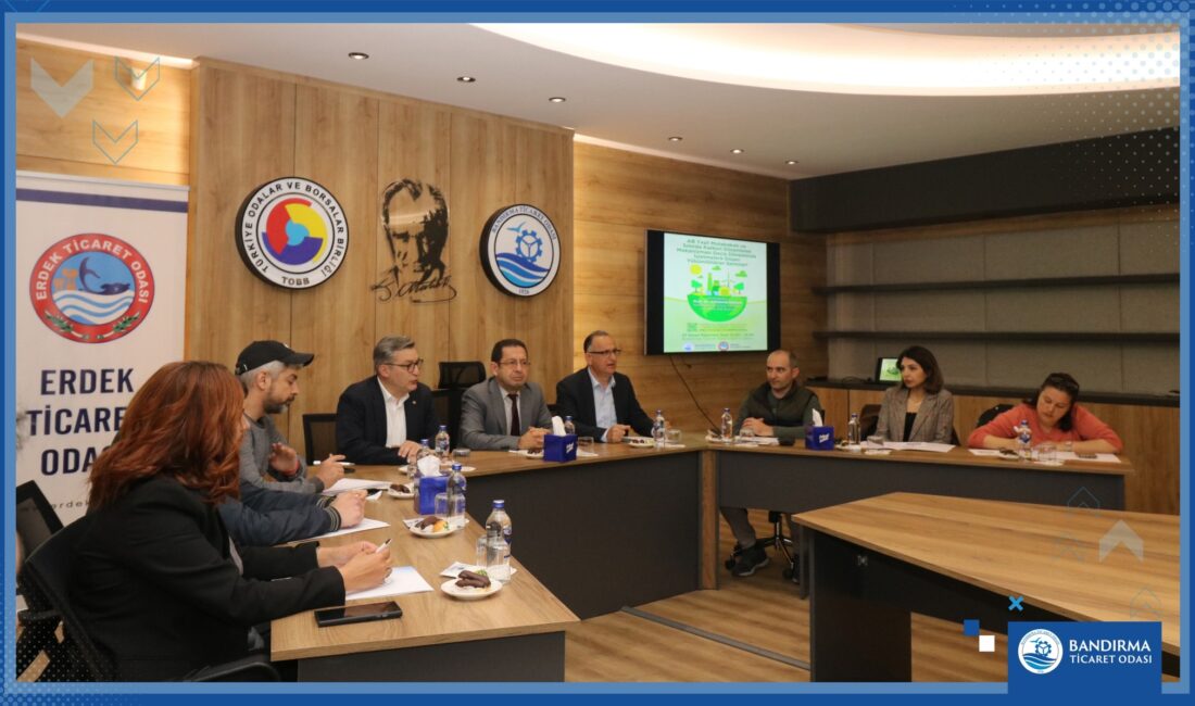 Bandırma ve Erdek Ticaret Odaları iş birliğiyle düzenlenen seminerde, AB