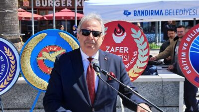 Bandırma Belediye Başkanı Dursun Mirza alternatif 23 Nisan kutlamaları çerçevesinde