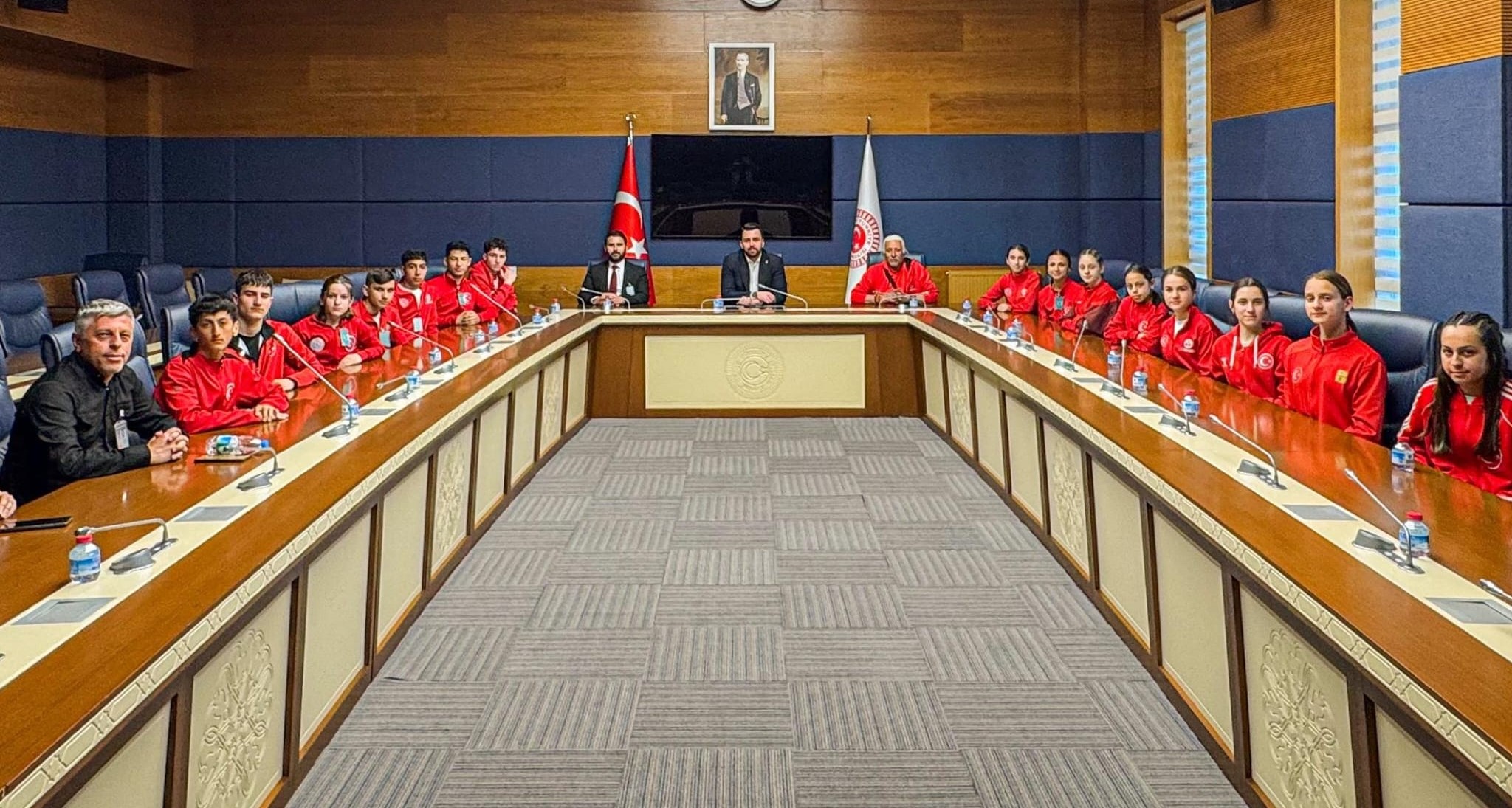 Şampiyon Sporcular Gazi Mecliste