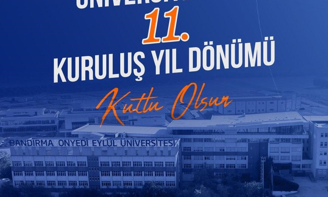 BANÜ Rektörü Prof. Dr. İsmail Boz, 11. kuruluş yıldönümü dolayısıyla