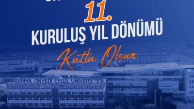 BANÜ Rektörü Prof. Dr. İsmail Boz, 11. kuruluş yıldönümü dolayısıyla